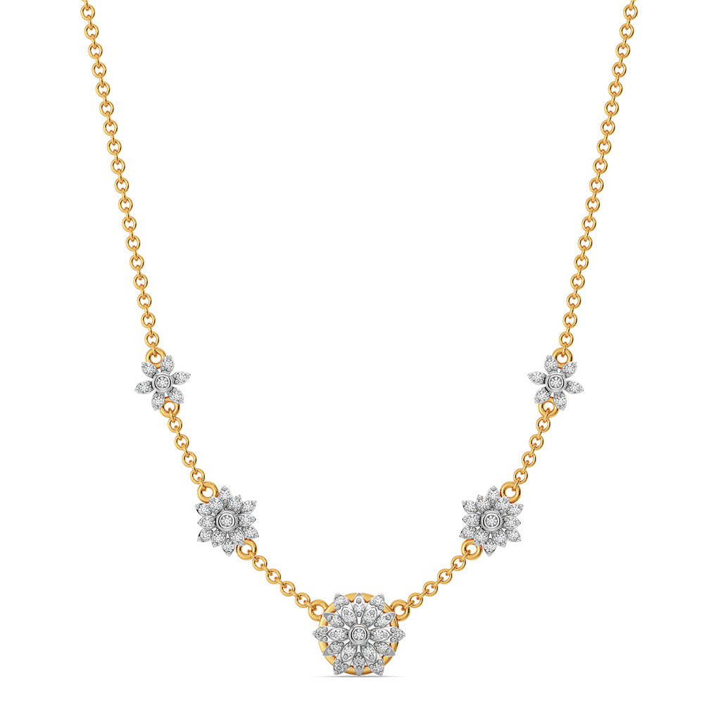 Bloom Edit Diamond Necklaces