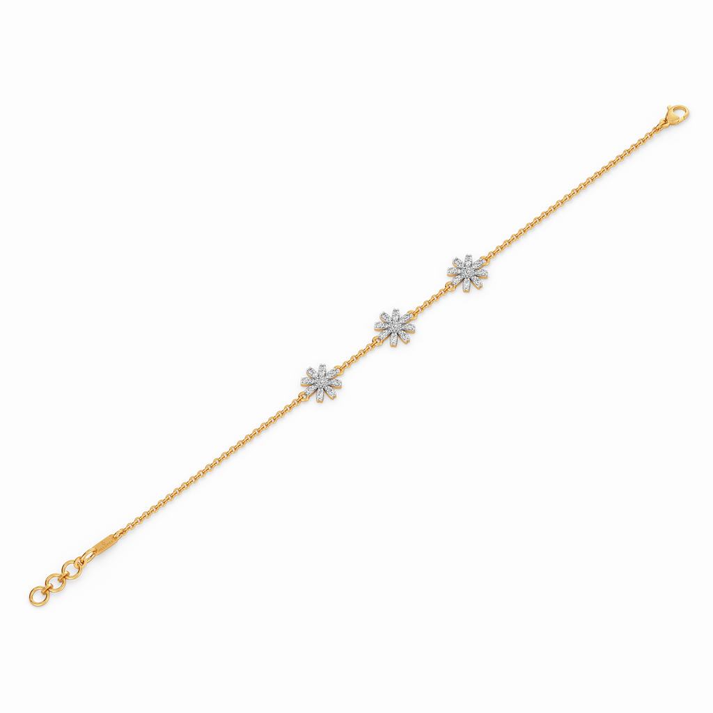 Twilight Garden Diamond Bracelets