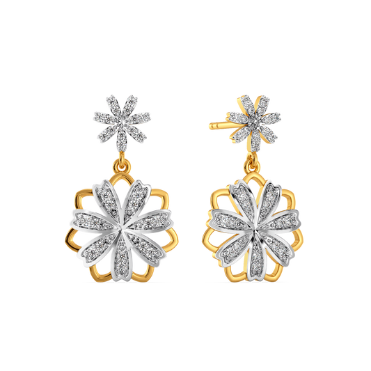 Twilight Garden Diamond Earrings
