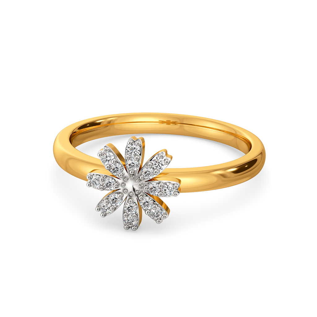 Twilight Garden Diamond Rings