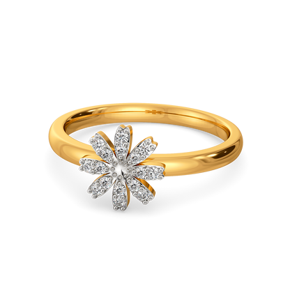 Twilight Garden Diamond Rings