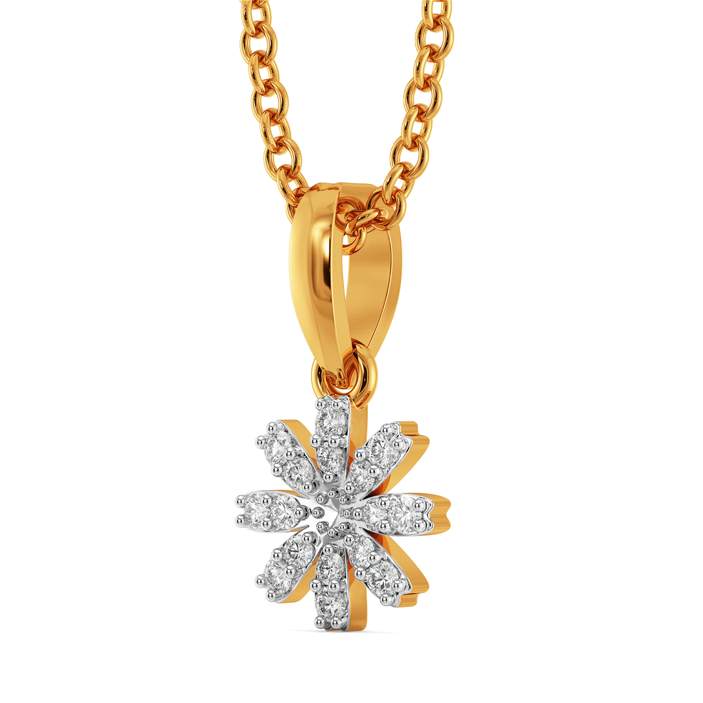 Twilight Garden Diamond Pendants