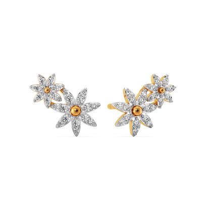 Botanic Glow Diamond Earrings