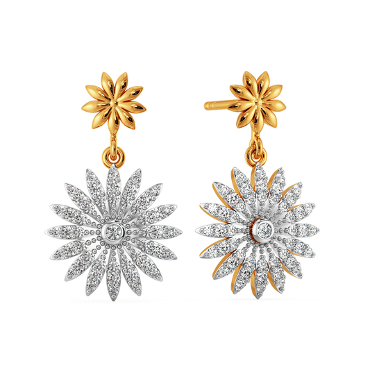 House of Bloom Diamond Earrings