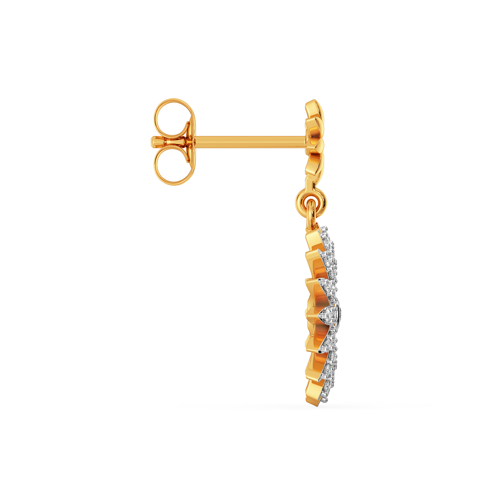 House of Bloom Diamond Earrings