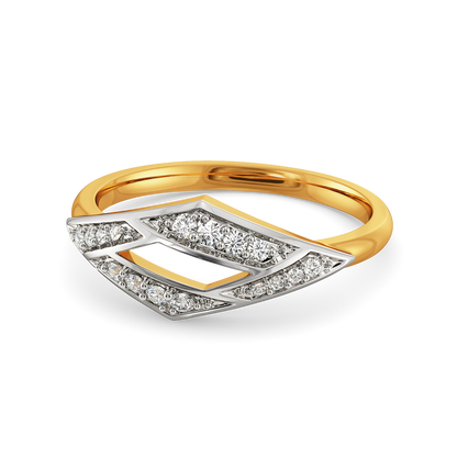 Modern Flair  Diamond Rings