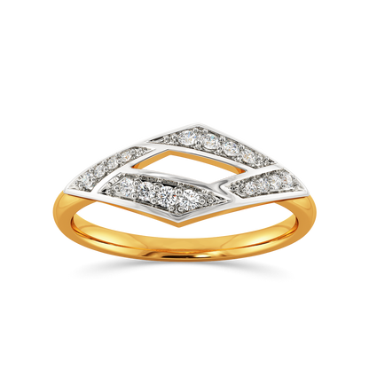 Modern Flair  Diamond Rings