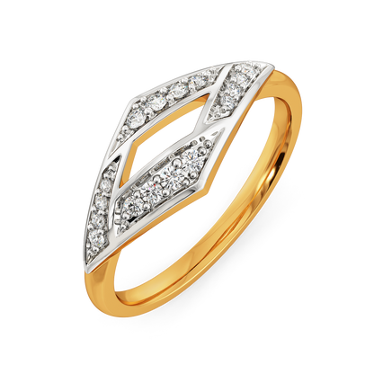 Modern Flair  Diamond Rings