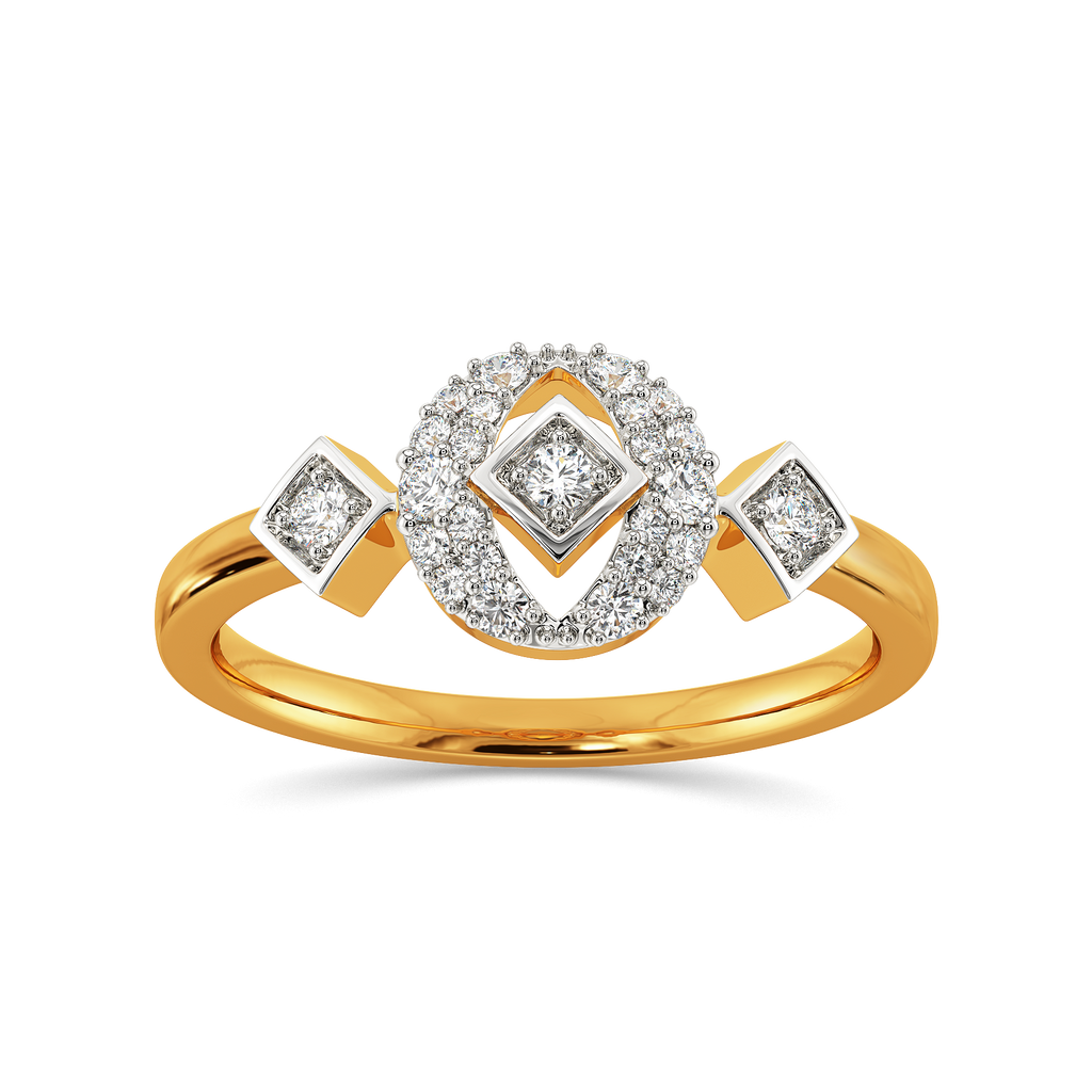 Jazz up in Cutouts Diamond Rings