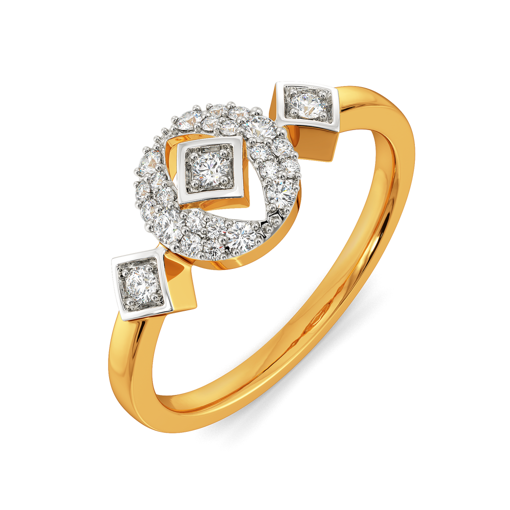 Jazz up in Cutouts Diamond Rings