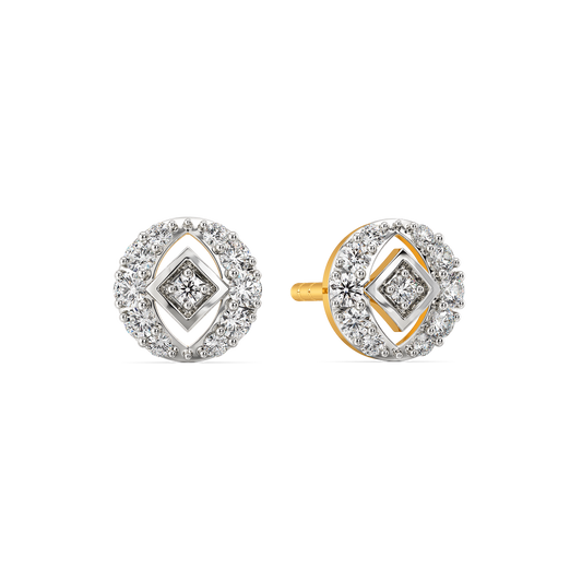 Jazz up in Cutouts Diamond Earrings