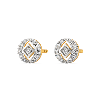 Jazz up in Cutouts Diamond Earrings