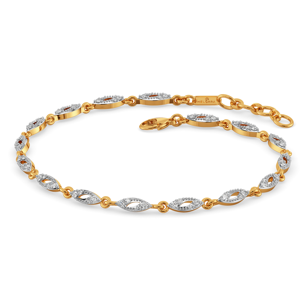 Playful Cutouts Diamond Bracelets