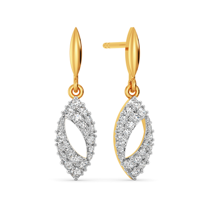 Playful Cutouts Diamond Earrings