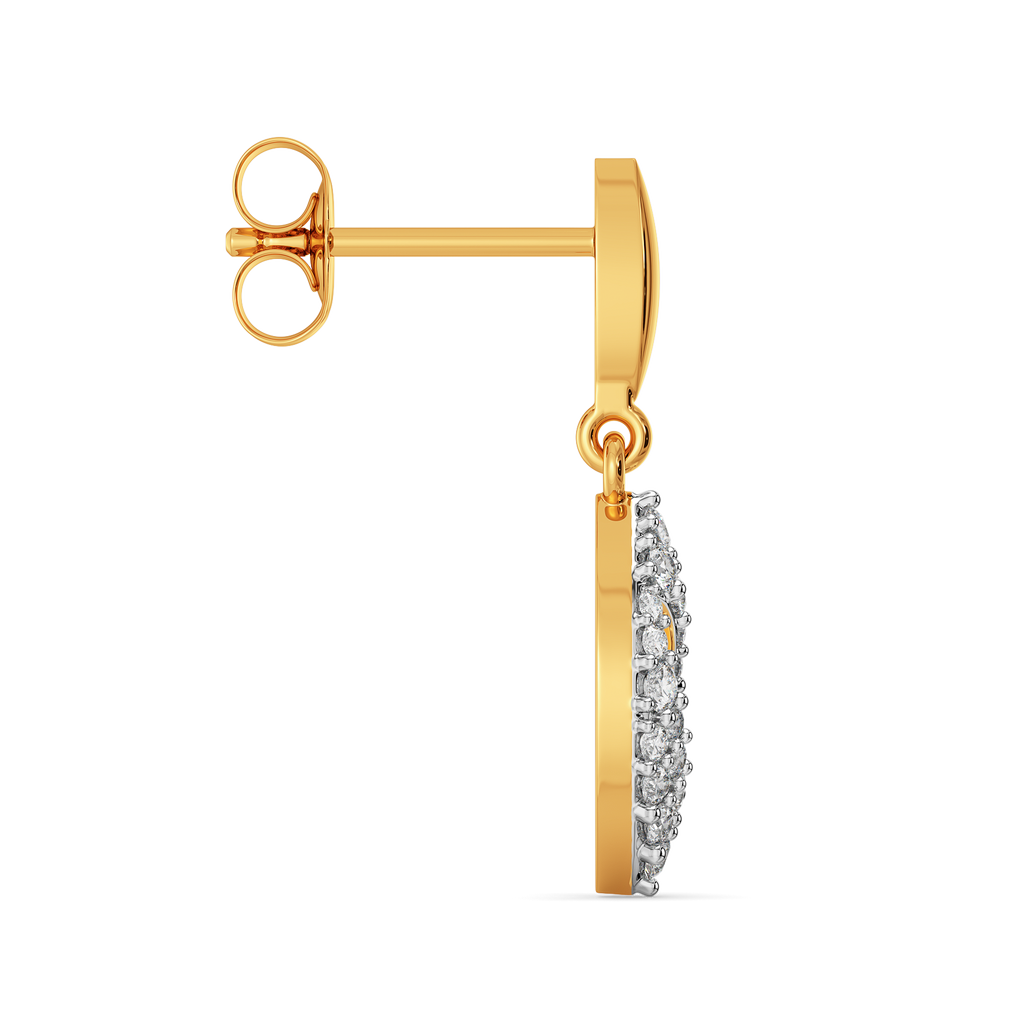 Playful Cutouts Diamond Earrings