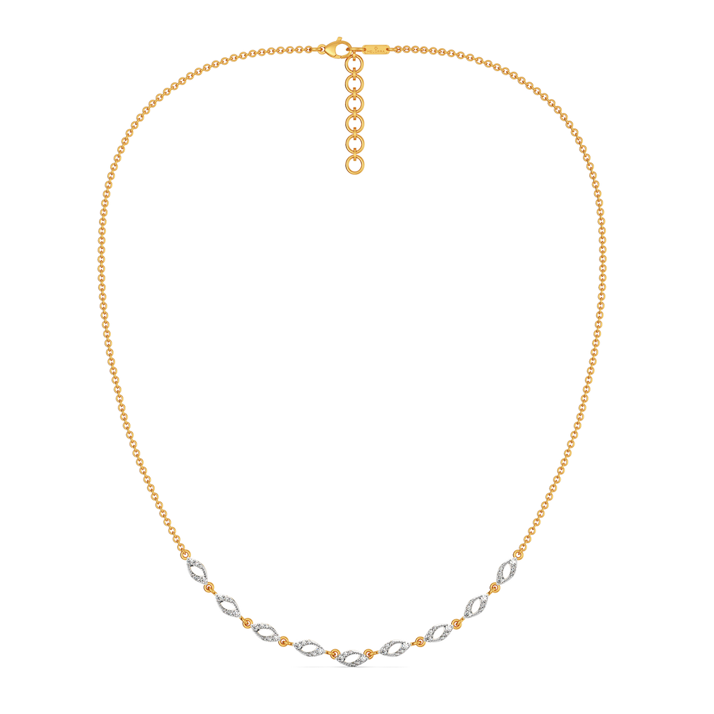 Playful Cutouts Diamond Necklaces