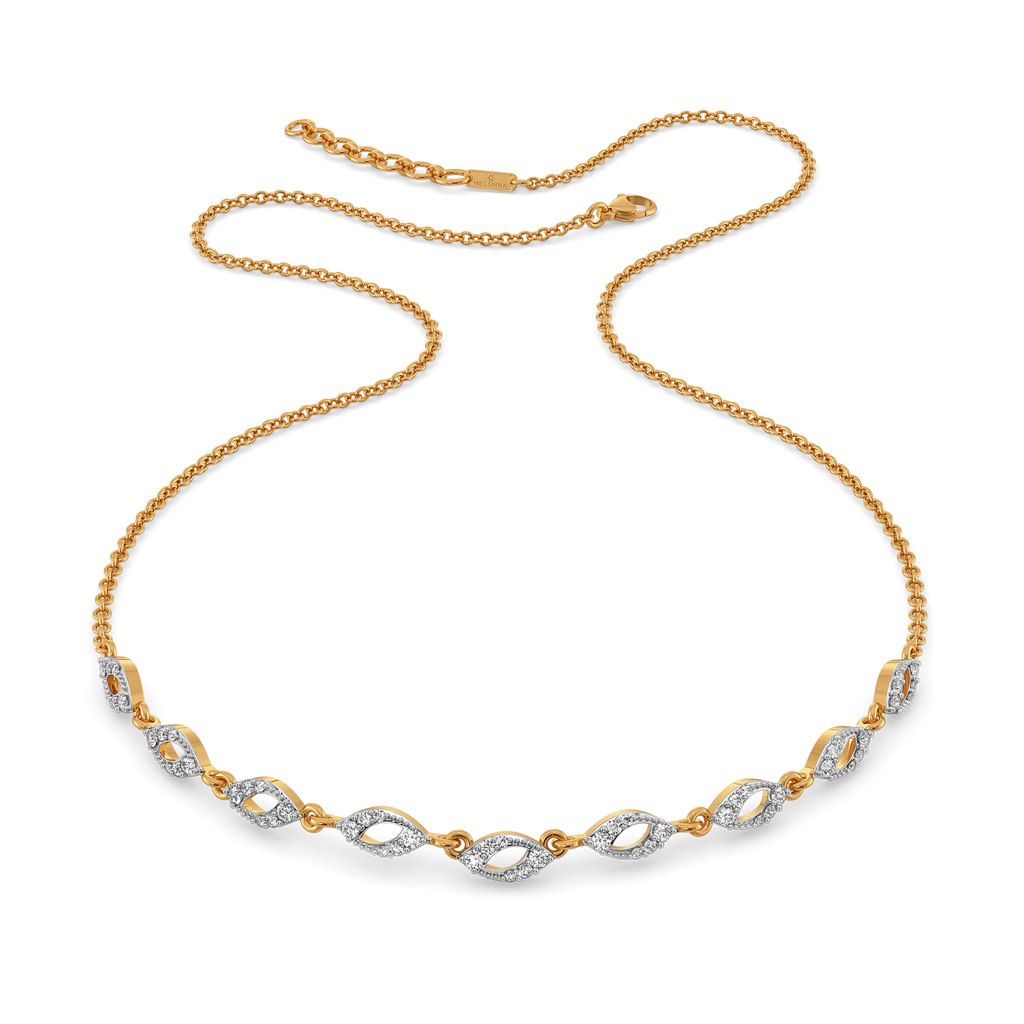 Playful Cutouts Diamond Necklaces