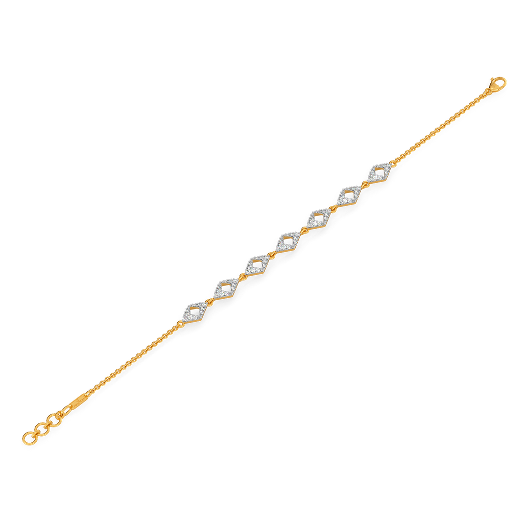 Saly in Cutouts Diamond Bracelets