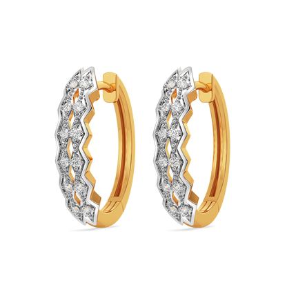 Saly in Cutouts Diamond Earrings