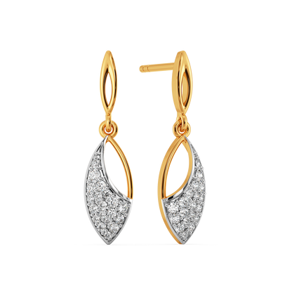 Call out Cutouts Diamond Earrings