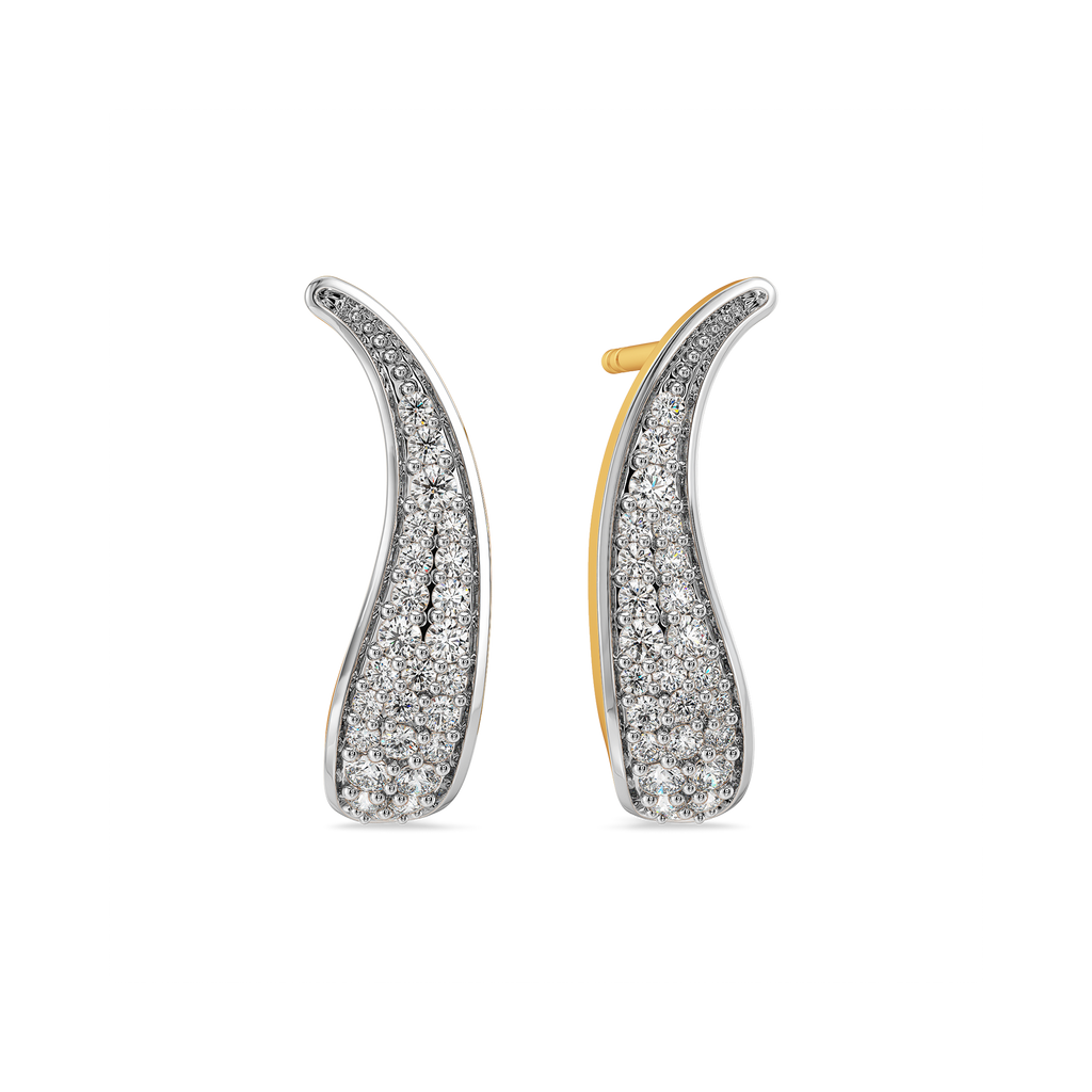 Hippy Aura Diamond Earrings