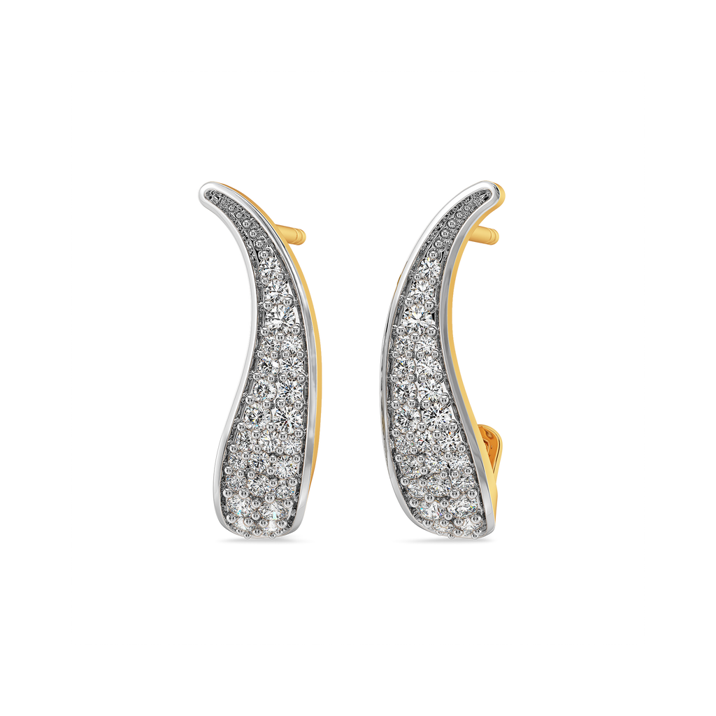 Hippy Aura Diamond Earrings