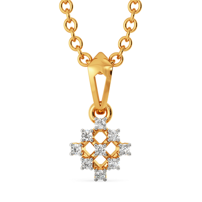 Mesh Match Diamond Pendants