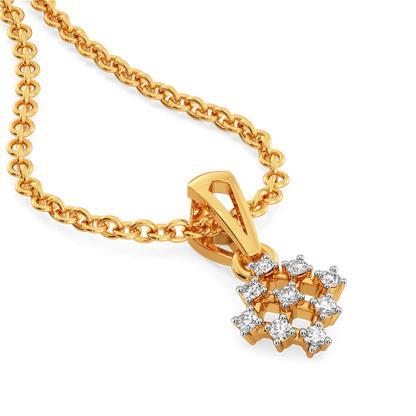 Mesh Match Diamond Pendants