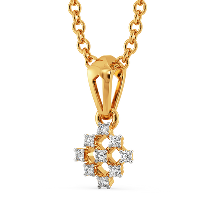 Mesh Match Diamond Pendants