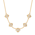 Lets Mesh It  Diamond Necklaces