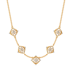 Lets Mesh It  Diamond Necklaces