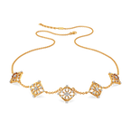 Lets Mesh It  Diamond Necklaces