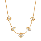 Lets Mesh It  Diamond Necklaces