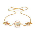 Fun with Mesh Diamond Necklaces