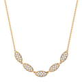 Just Meshing Around Diamond Necklaces