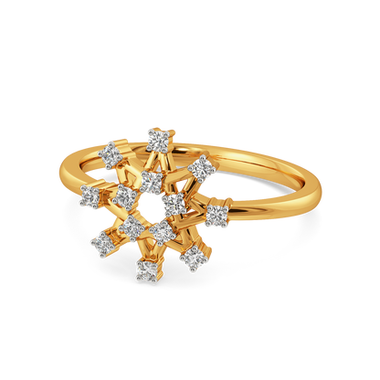 Mesh and Mingle Diamond Rings