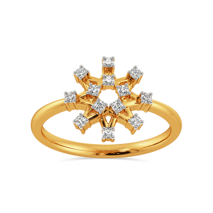 Mesh and Mingle Diamond Rings