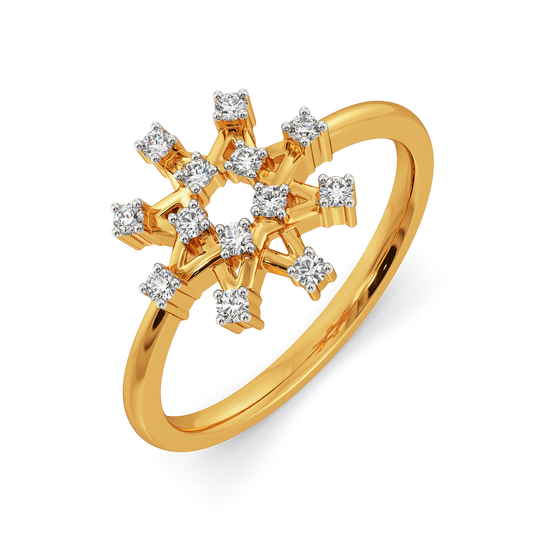 Mesh and Mingle Diamond Rings