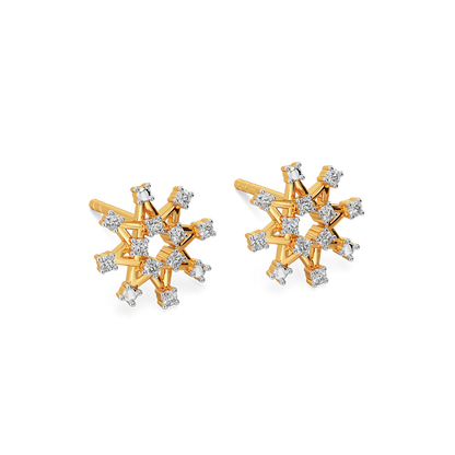 Mesh and Mingle Diamond Earrings