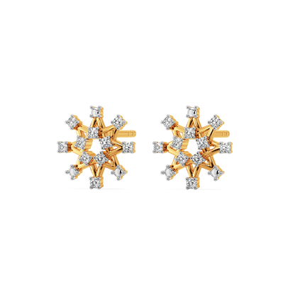 Mesh and Mingle Diamond Earrings