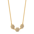 Mesh Vibes Only  Diamond Necklaces