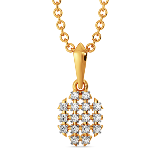 Mesh Vibes Only  Diamond Pendants