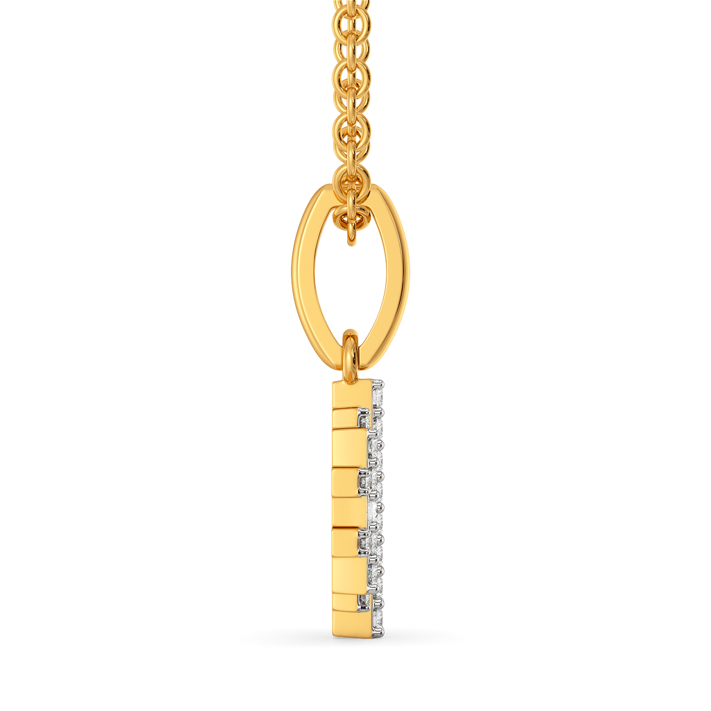 Plaid is the Key Diamond Pendants
