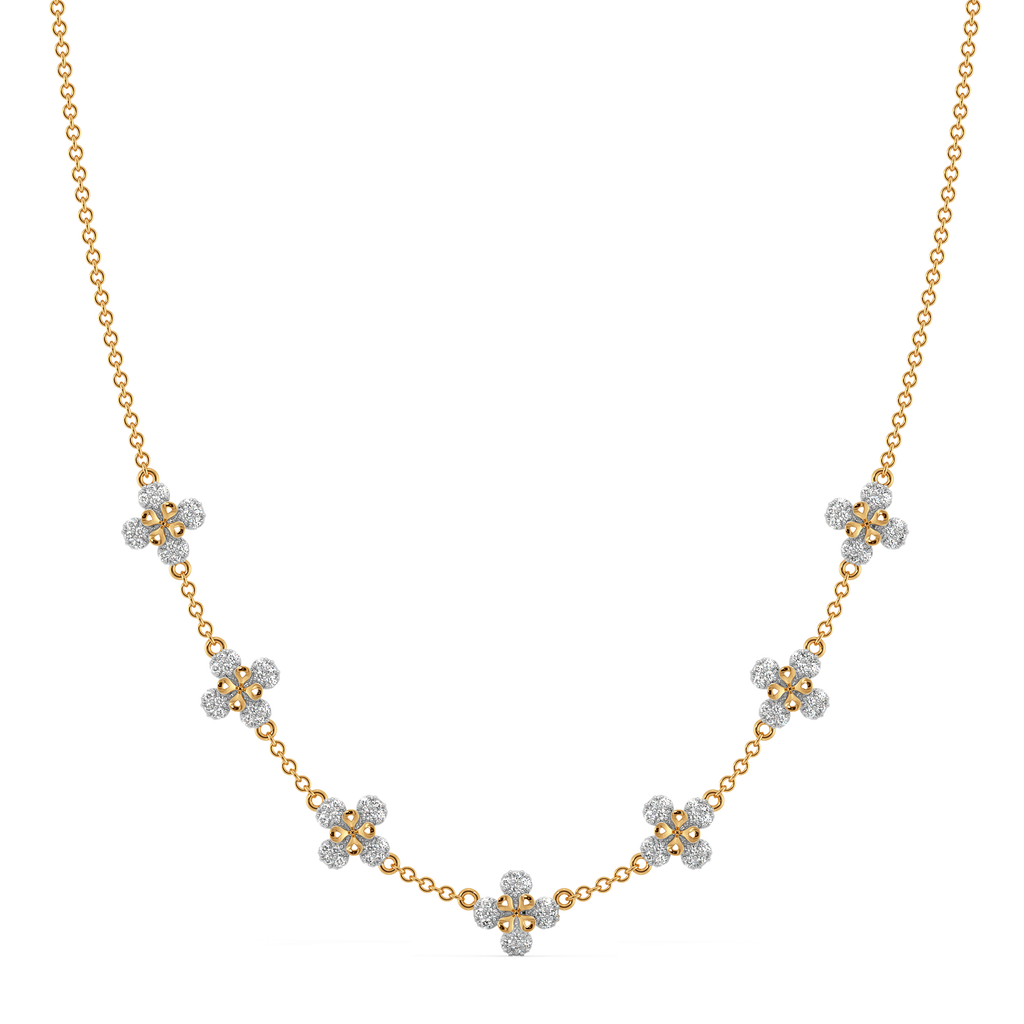 Floral Dreams Diamond Necklaces