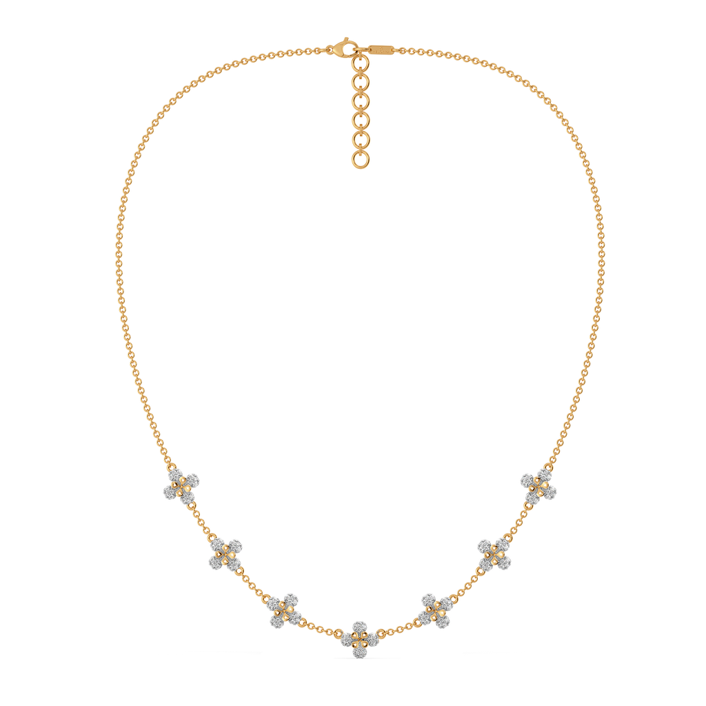 Floral Dreams Diamond Necklaces