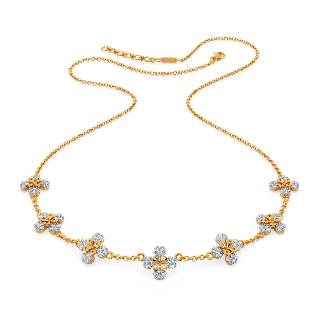 Floral Dreams Diamond Necklaces