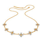 Floral Dreams Diamond Necklaces