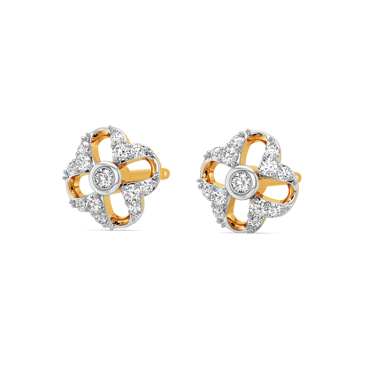 Floral Dreams Diamond Earrings