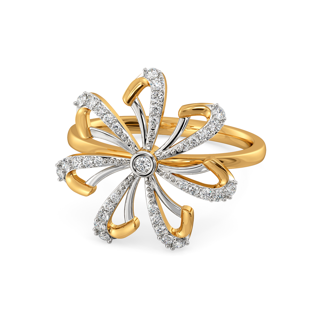 Make My Heart Blossom Diamond Rings