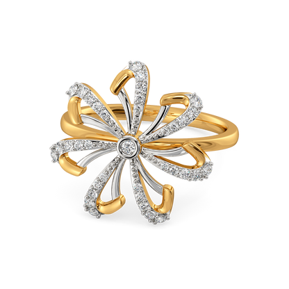 Make My Heart Blossom Diamond Rings